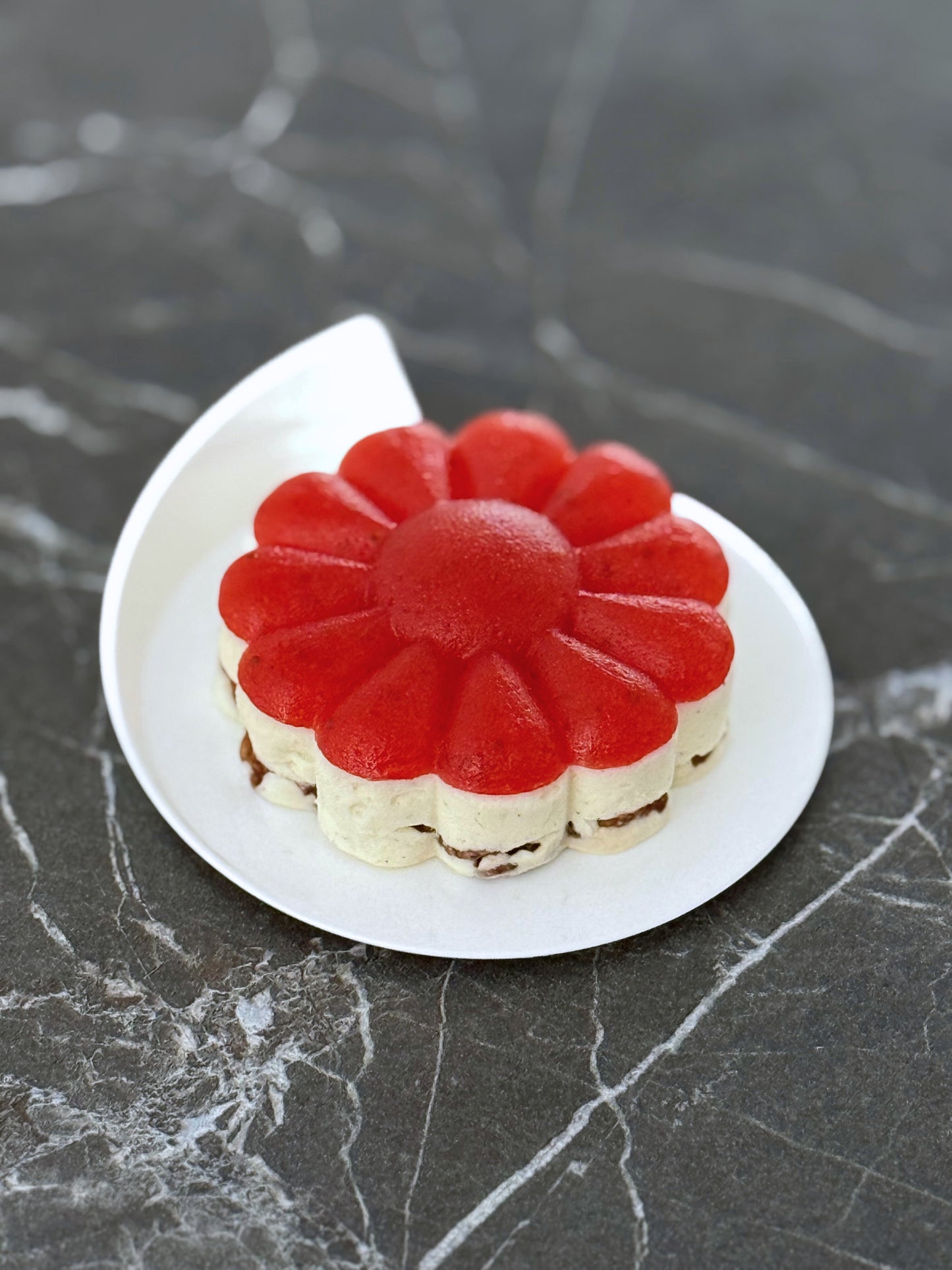 Stampo Silicone Trompe l'oeil Margherita ( Mignon - Monoporzione - Torta )