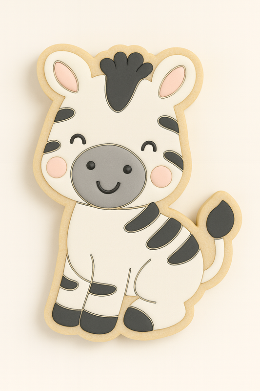 Safari Zebra Cookie Cutter
