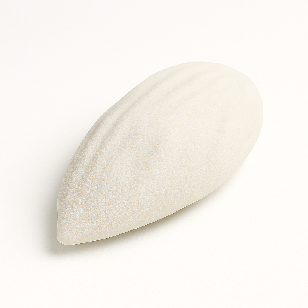 Molde de silicona para una sola porción de almendras y frutas
