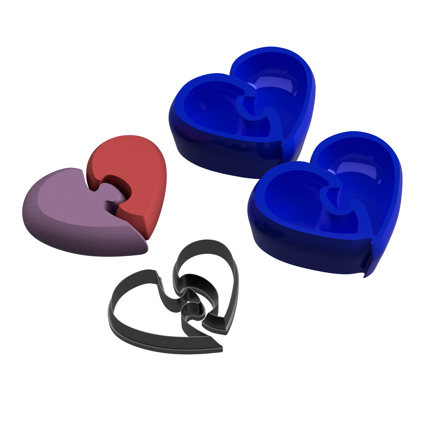 Kit Cuore Puzzle San Valentino Essence Easy Pastry Lab x Giulia Quella Delle Torte