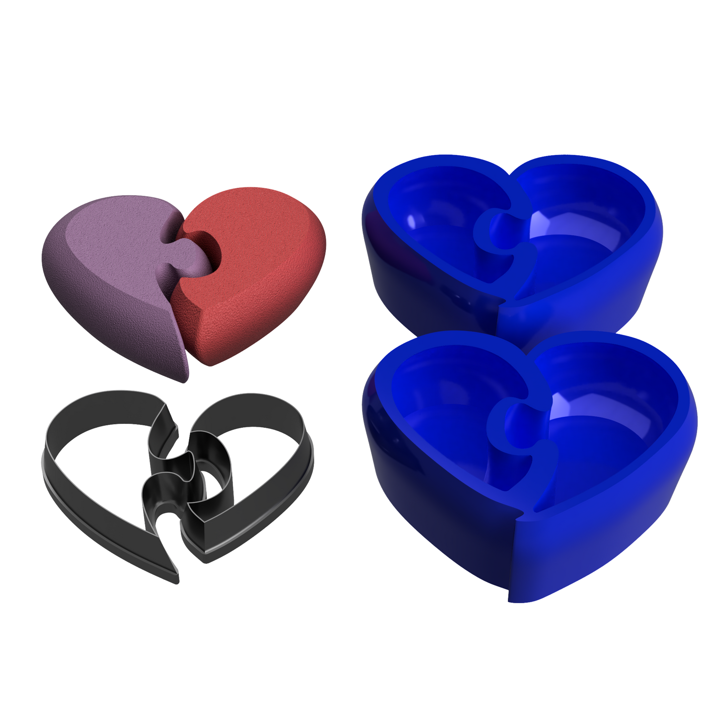 Kit Cuore Puzzle San Valentino Essence Easy Pastry Lab x Giulia Quella Delle Torte
