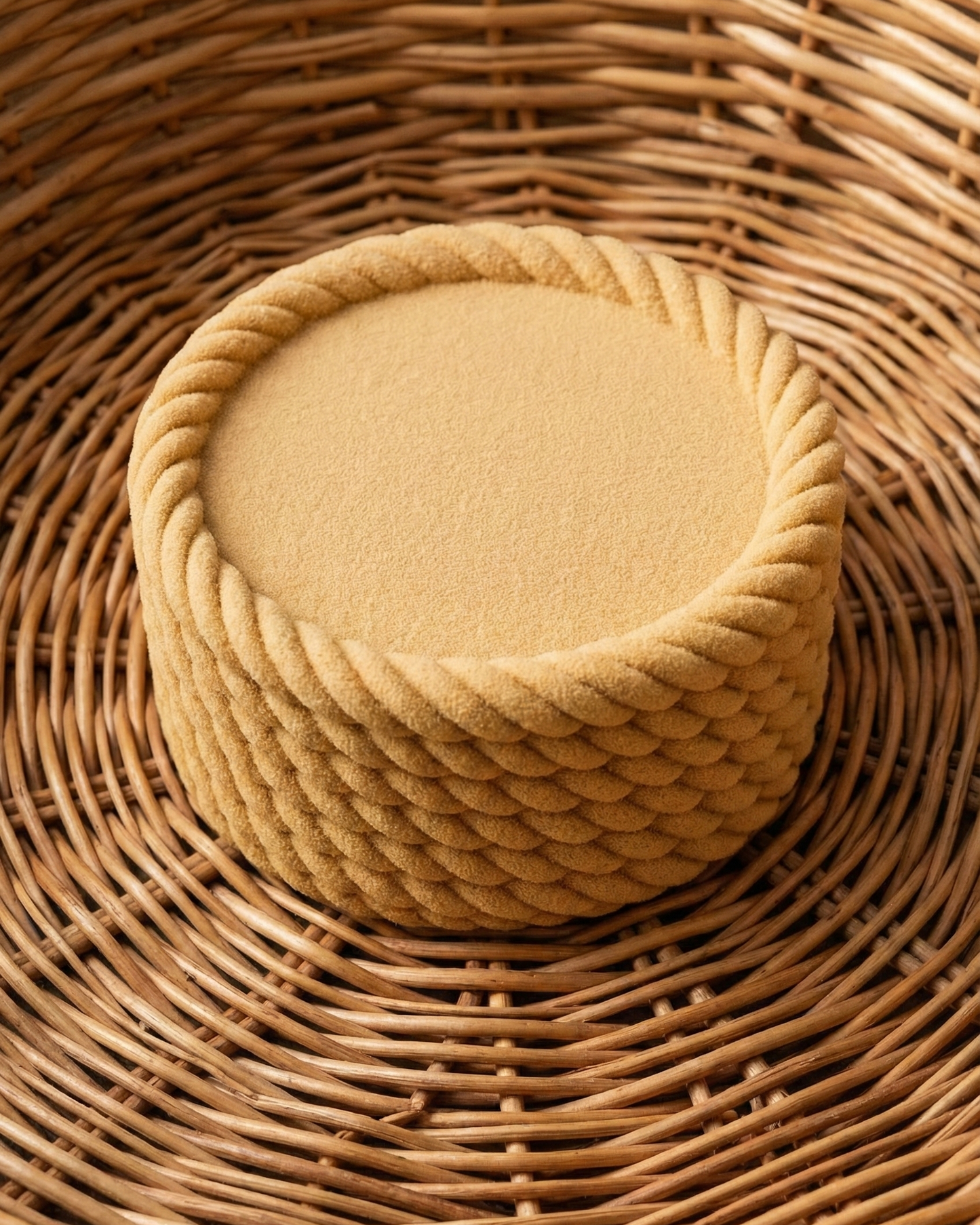 Stampo Silicone Trompe l'oeil Cesto Vimini ( Monoporzione - Torta )