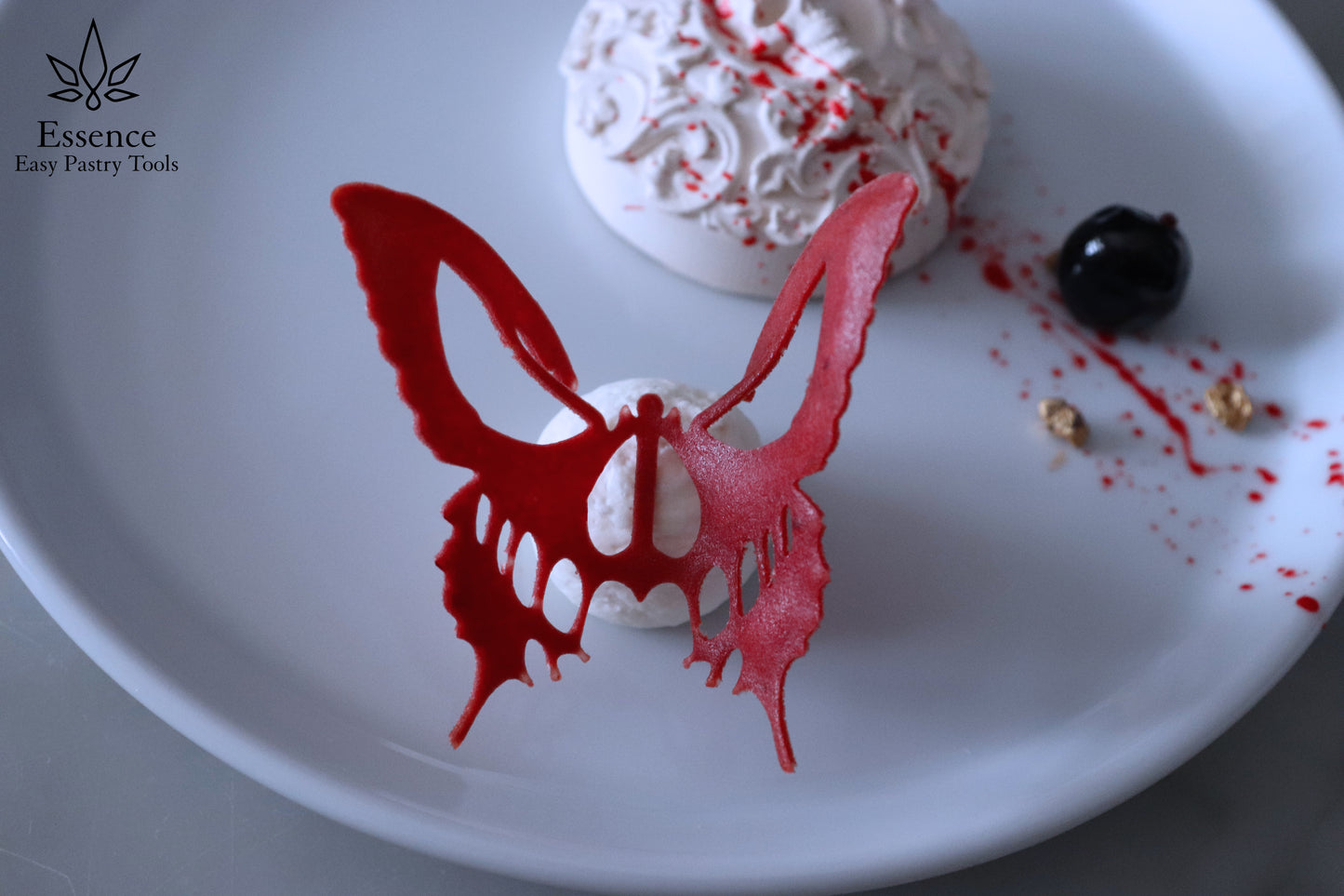 Tuille Butterfly Skull Silicone Mold