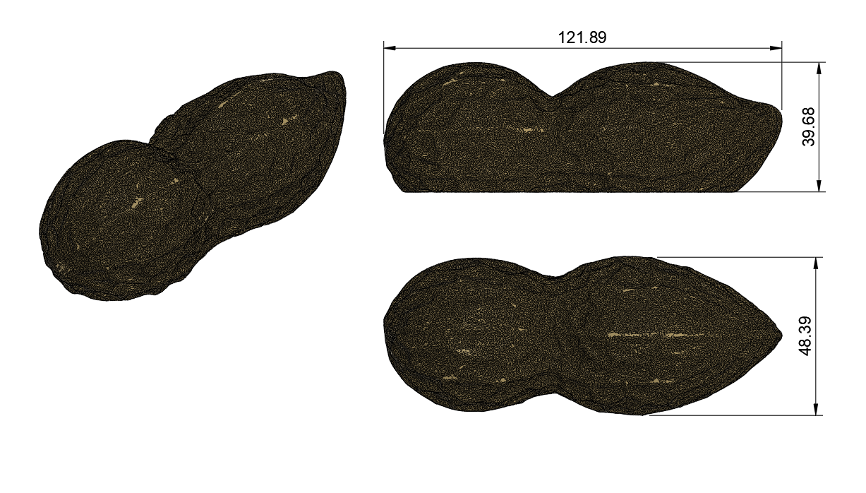 Stampo Silicone Trompe l'oeil Fruit Arachide ( Mignon - Monoporzione - Buche de Noel - Torta )