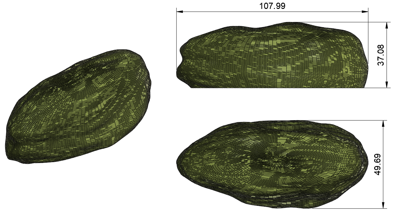 Stampo Silicone Trompe l'oeil Fruit Pistacchio ( Mignon - Monoporzione - Buche de Noel - Torta )