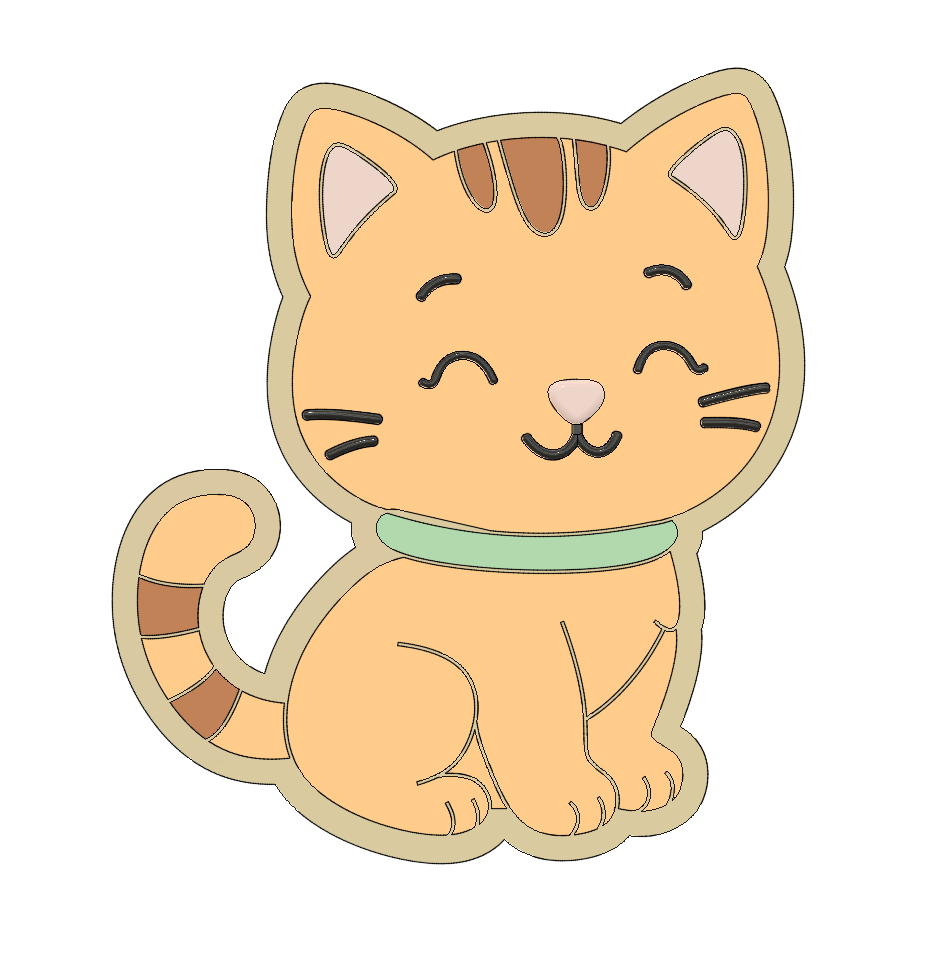 Kitten Puppy Cookie Cutter