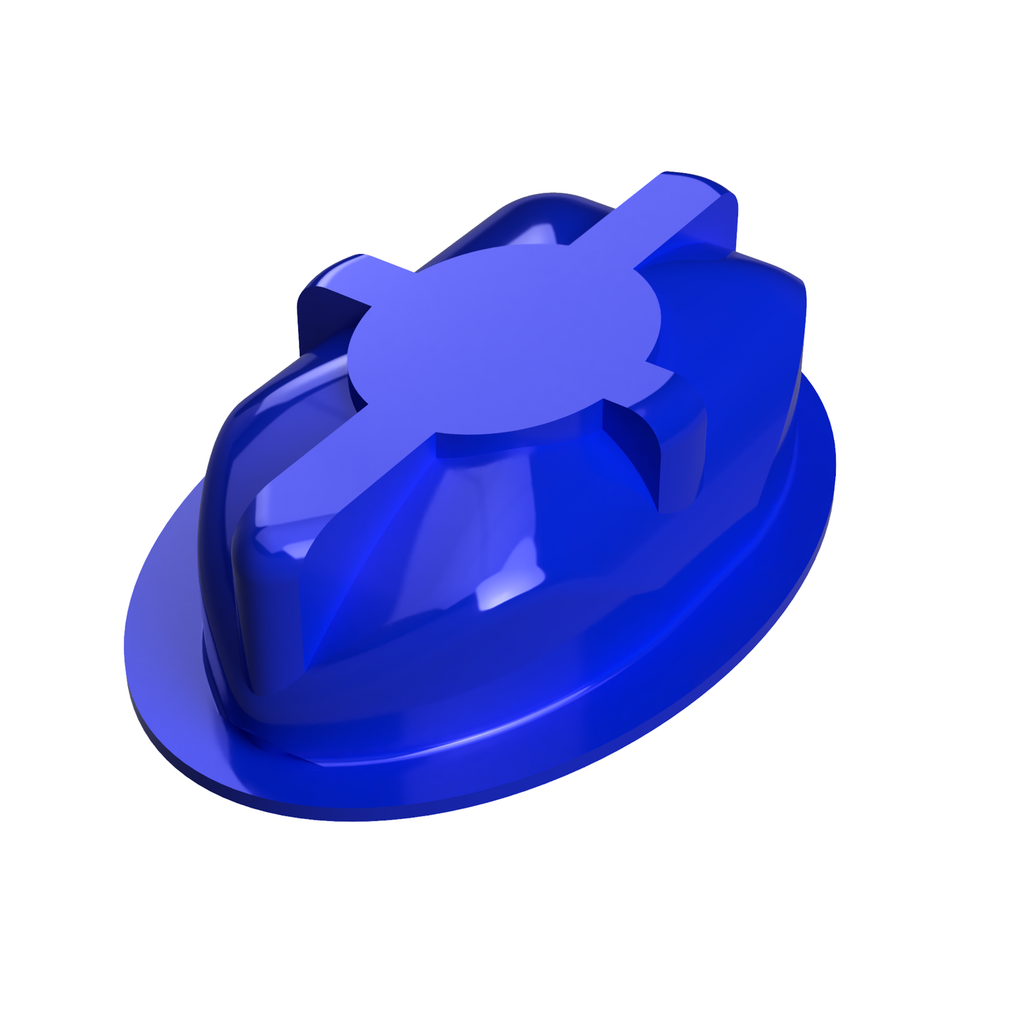 Molde de silicona para una sola porción de almendras y frutas
