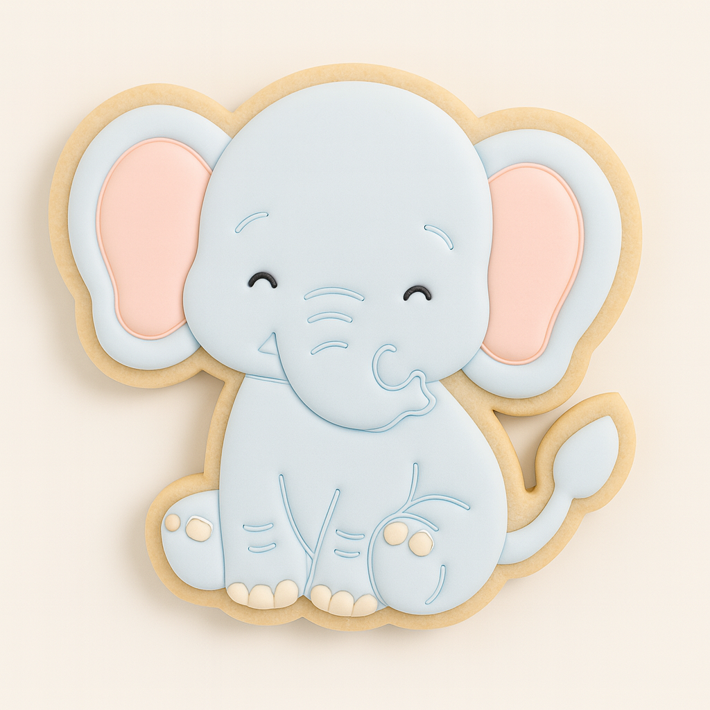 Safari Elephant Cookie Cutter