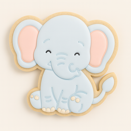 Safari Elephant Cookie Cutter