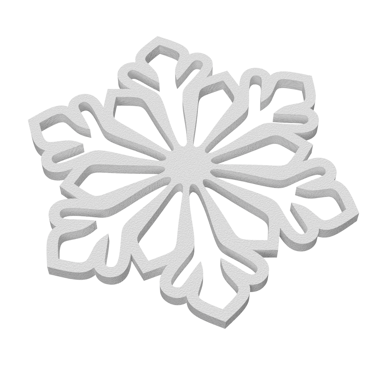 Molde de Silicona Tuille Navidad Copo de Nieve