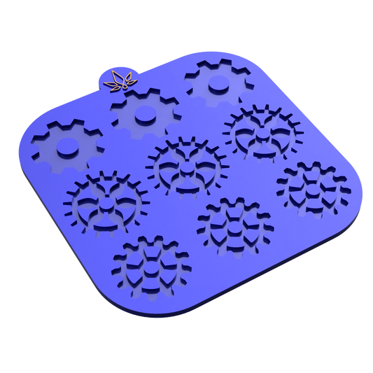 Tuille Silicone Mold Gears