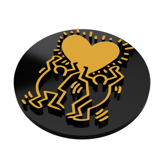 Valentine's Day Swab Love Silhouette