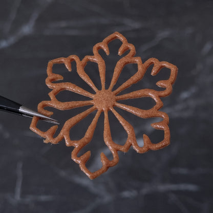 Molde de Silicona Tuille Navidad Copo de Nieve