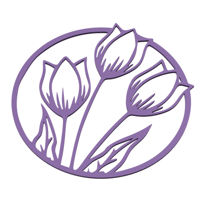 Silicone Mold Cake Topper Tulip Kit