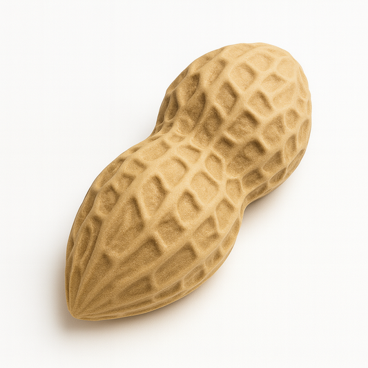 Molde de silicona para una sola porción de fruta y cacahuete