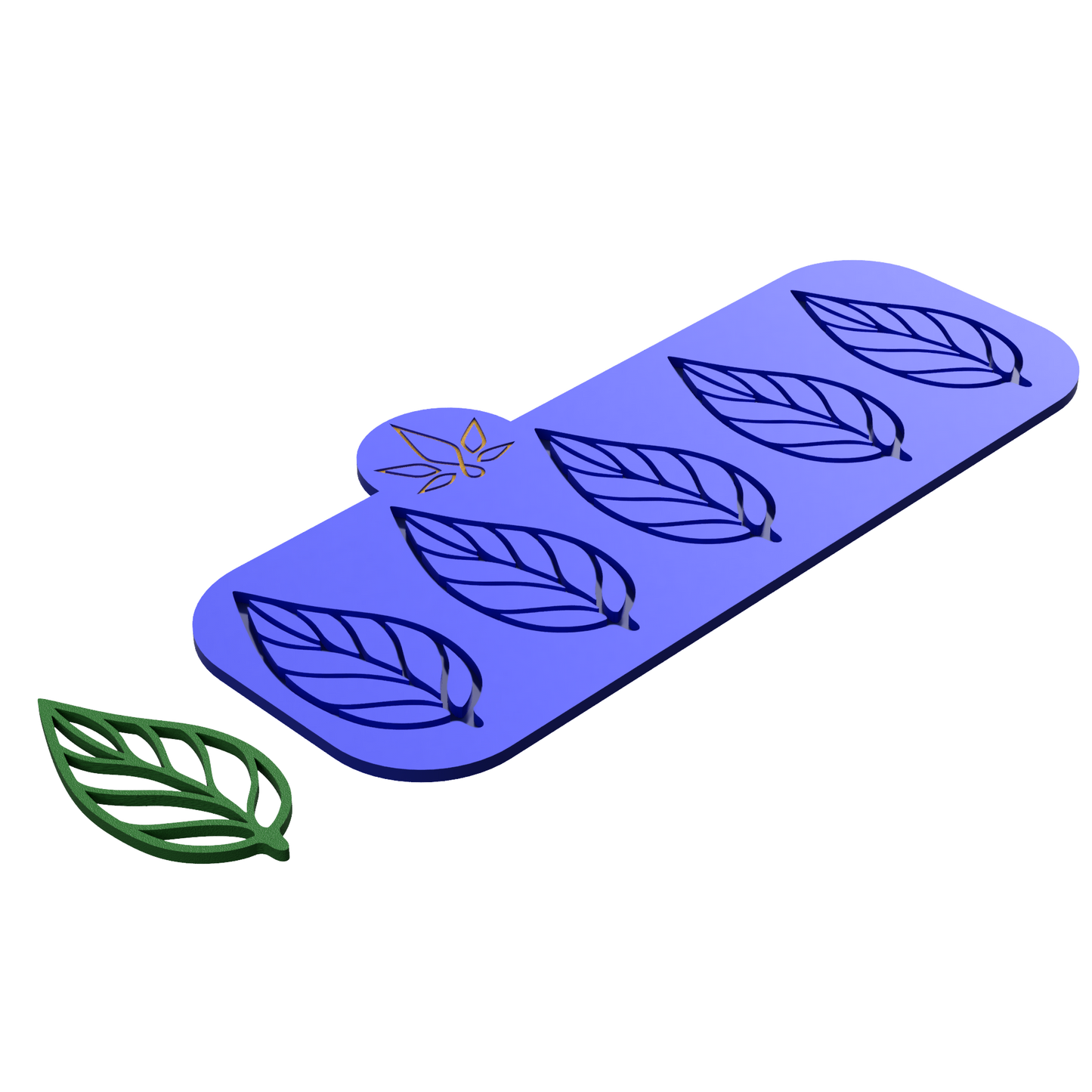 Tuille Leaf Silicone Mold #2