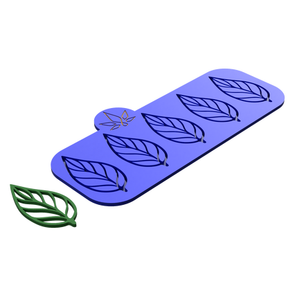 Tuille Leaf Silicone Mold #2