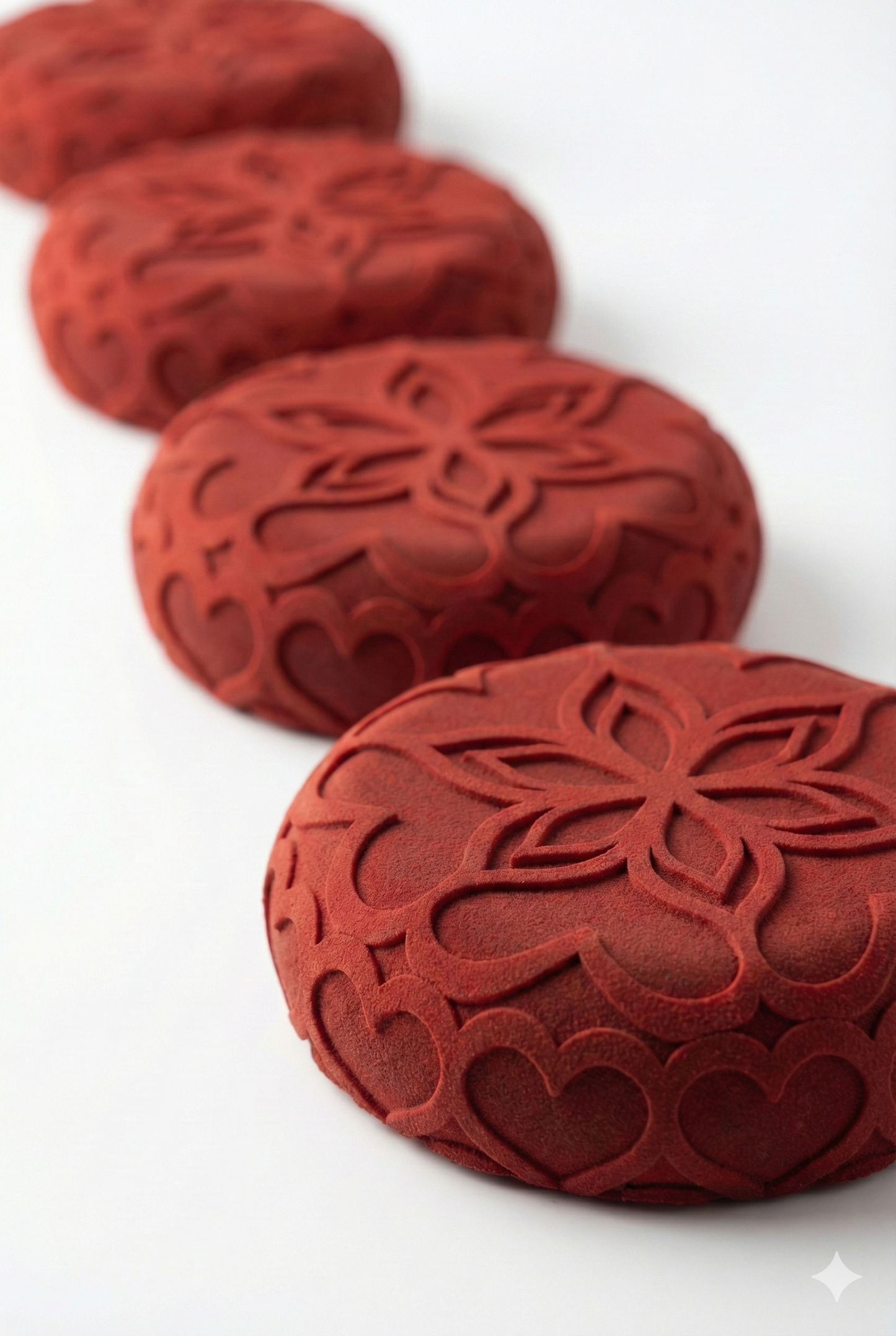 Stampi Silicone Mandala Cuore ( Monoporzione - Torta )