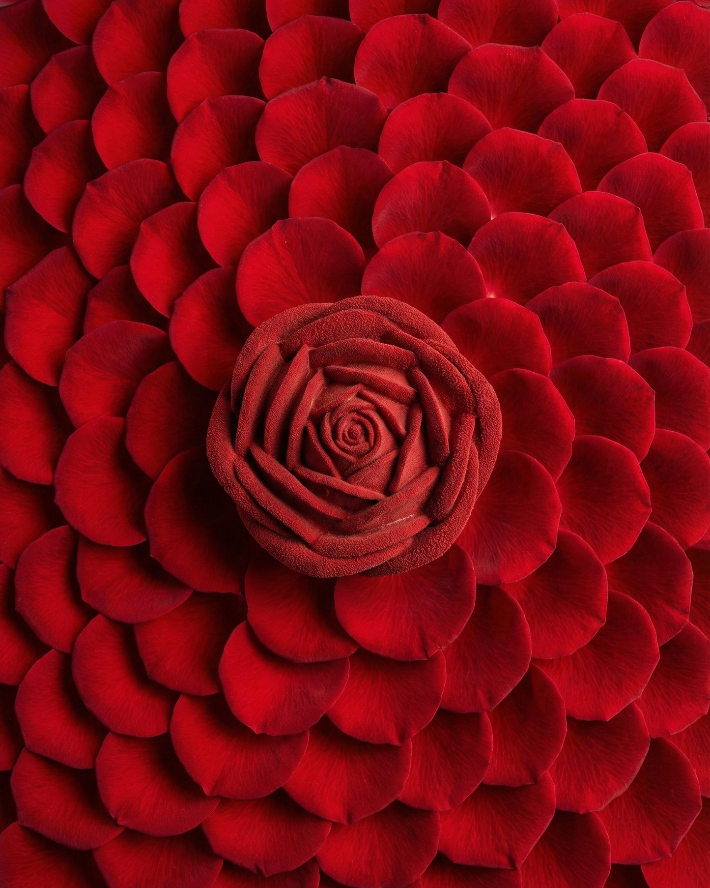 Stampo Silicone San Valentino Rosa ( Monoporzione - Torta )