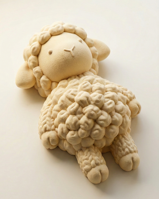 Stampo in Silicone "PECORELLA" – Trompe l'oeil Pasquale (Monoporzione)