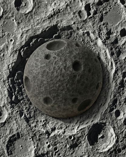 Stampo Silicone Trompe l'oeil Monoporzione Luna Moon Signature by Marco Giretta