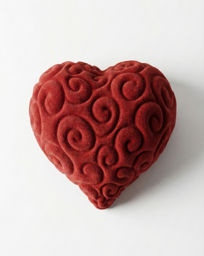 Stampo Silicone Monoporzione San Valentino Stile Frutto del Diavolo Modello Ope Ope No Mi Devil Heart