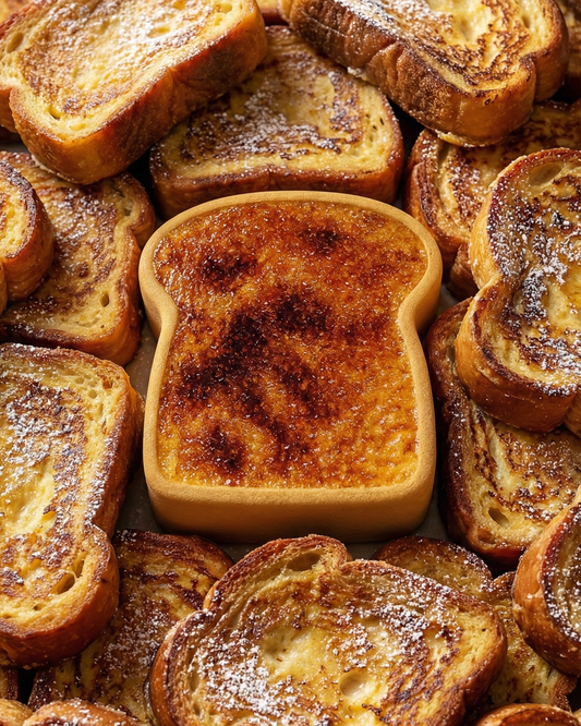 Stampo Silicone Trompe l'oeil French Toast