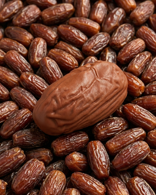 Stampo in Silicone Trompe l'oeil Fruit Dattero ( Mignon - Monoporzione - Buche de Noel - Torta )