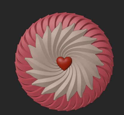 Cake Topper Saint Valentine for Tarts Moderne Essence x Valentina Morena Ti.va.un.dolcetto