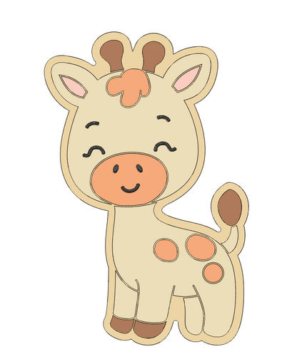 Safari Giraffe Cookie Cutter