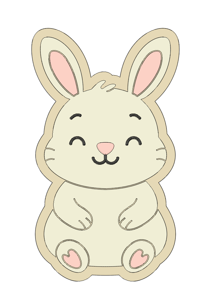 Rabbit Cookie Cutter