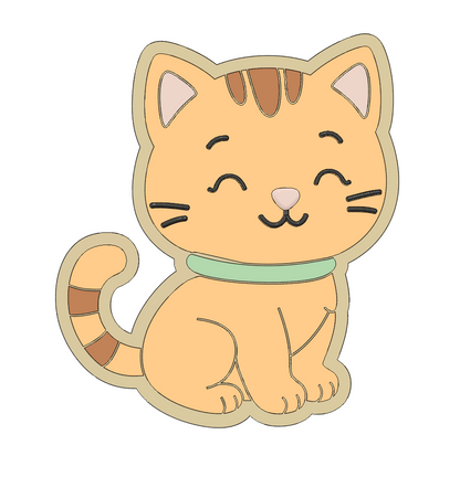 Kitten Puppy Cookie Cutter