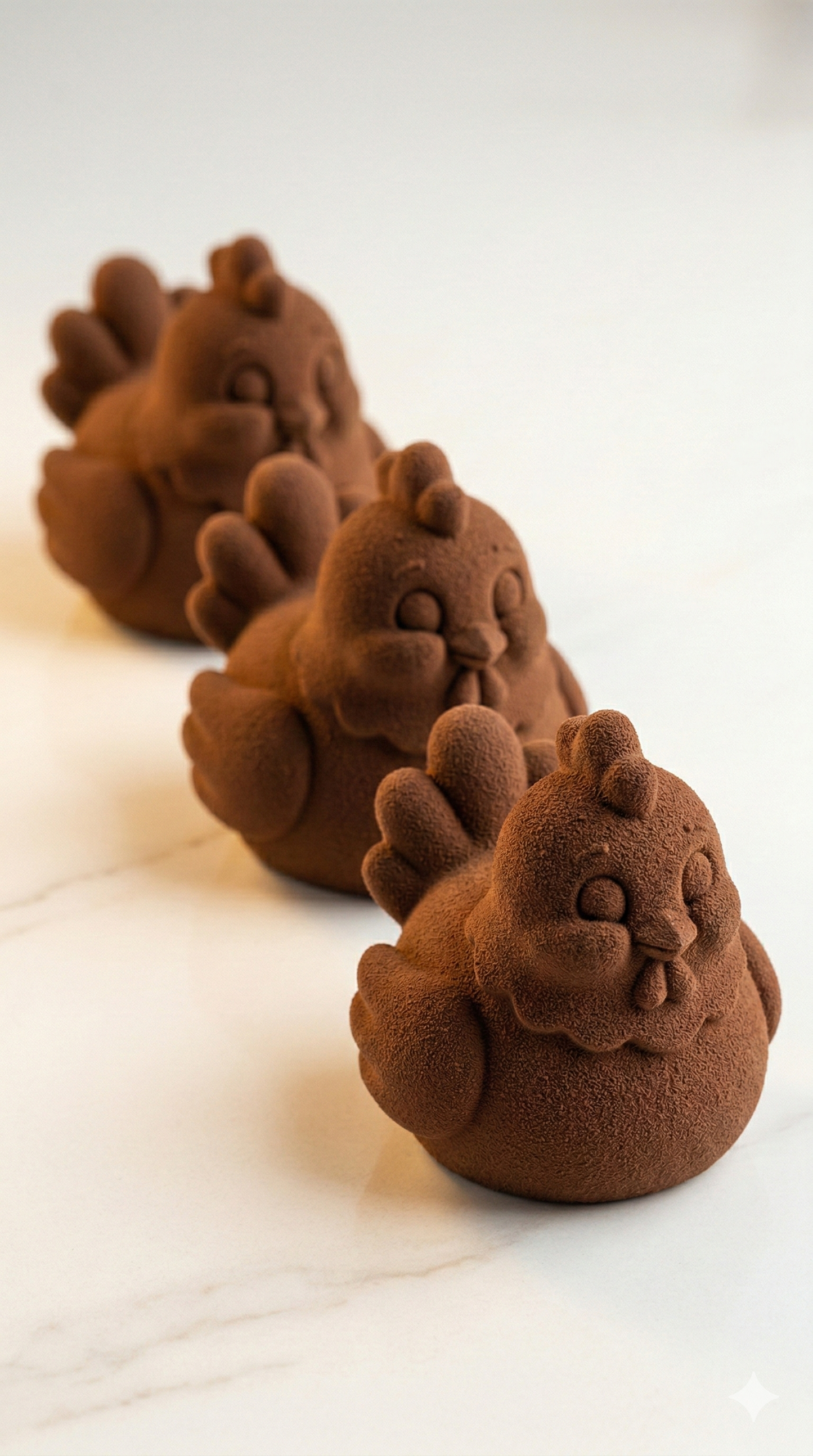 Stampo in silicone monoporzione Gallinella design Pasqua - vista 2 - Essence Easy Pastry Lab