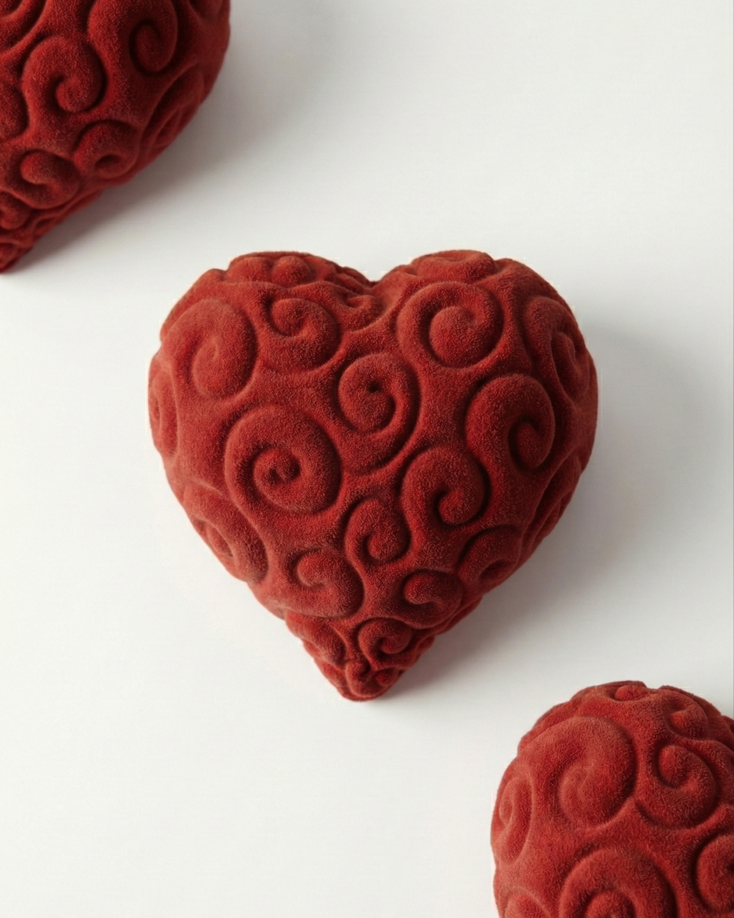 Stampo in silicone monoporzione San Valentino stile frutto del diavolo Devil Heart - vista 6 - Essence Easy Pastry Lab
