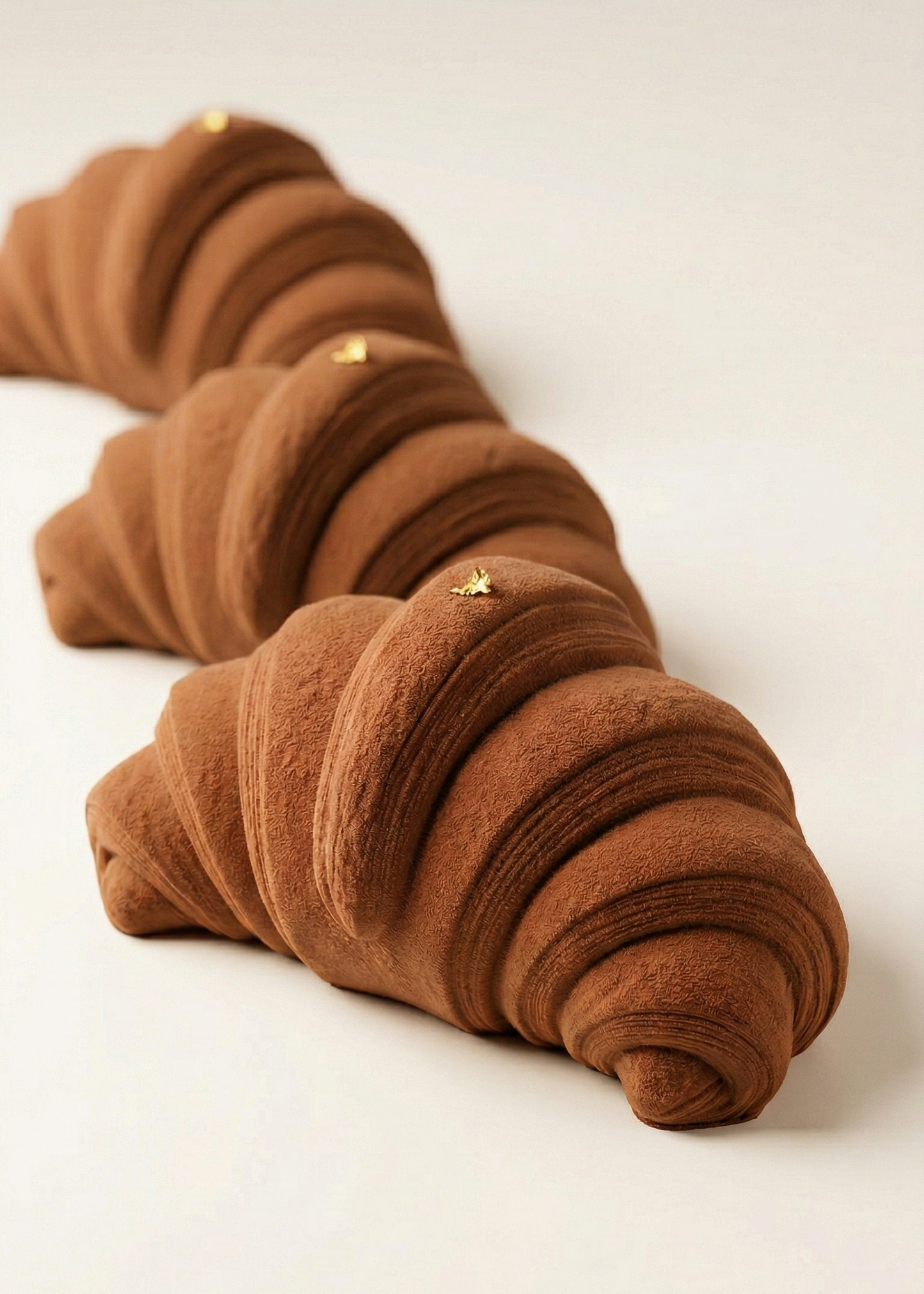 Stampo in silicone trompe l'oeil cornetto all'italiana per monoporzioni - vista 3 - Essence Easy Pastry Lab