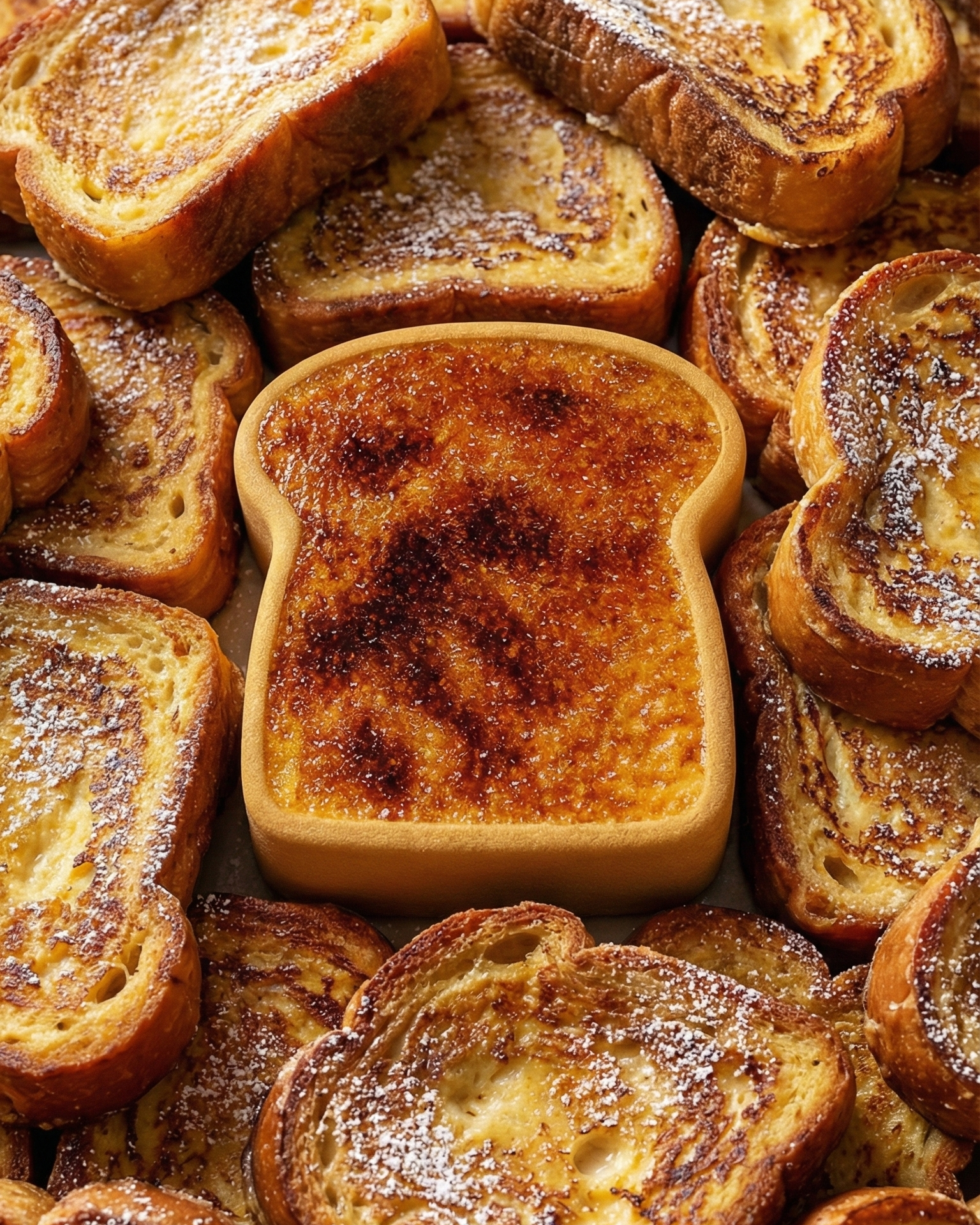 Stampo in silicone trompe l'oeil french toast - Essence Easy Pastry Lab