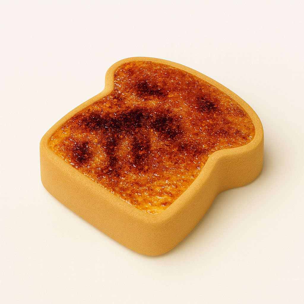 Stampo in silicone trompe l'oeil french toast - vista 2 - Essence Easy Pastry Lab