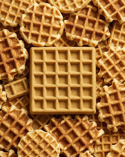 Stampo in silicone trompe l'oeil waffle per monoporzioni e torte - Essence Easy Pastry Lab