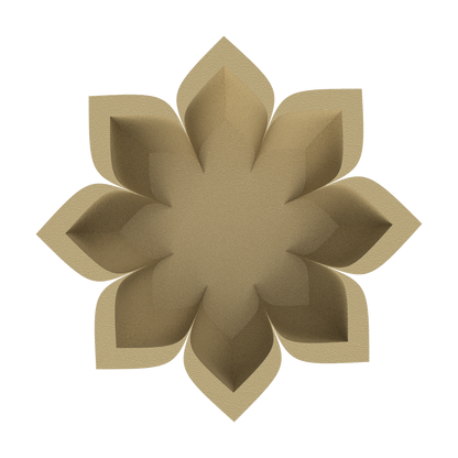 Moldes para tartas de girasol