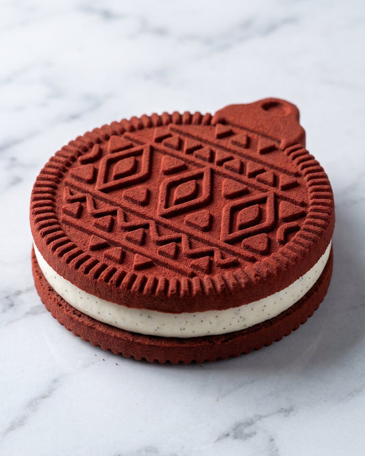 Trompe l'oeil Speculoos Cookies Individual Portion Mold (Assembled Individual Portion - Single Individual Portion)