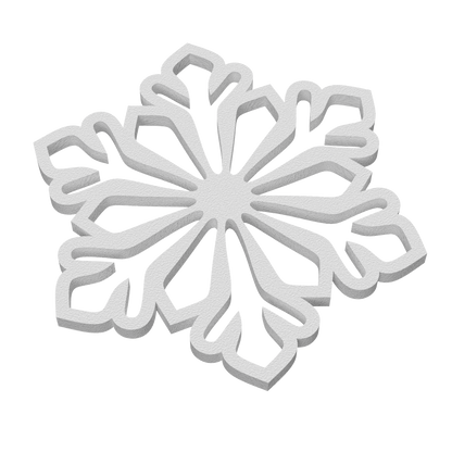 Molde de Silicona Tuille Navidad Copo de Nieve