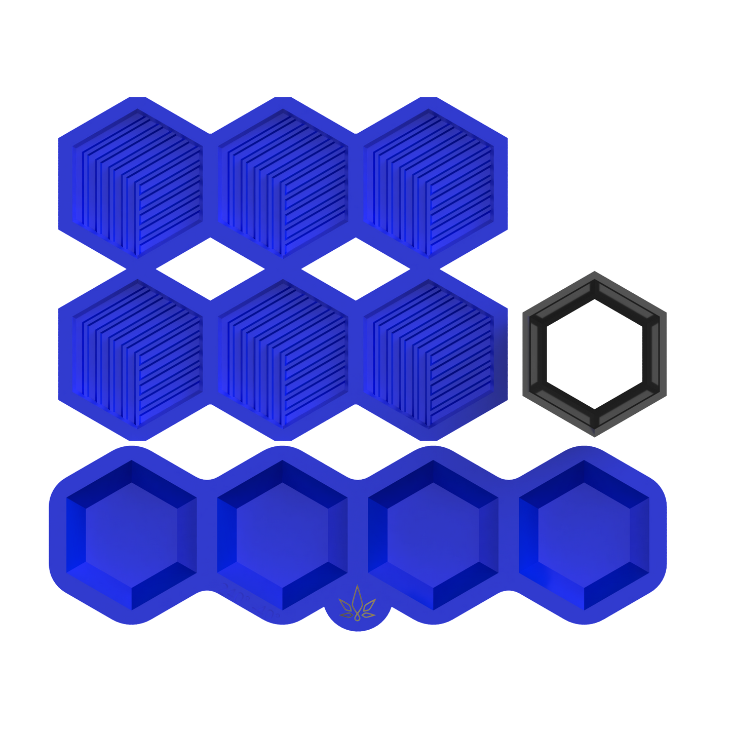 Silicone Mold Hexagon Mignon Kit